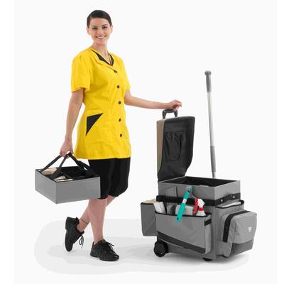 Coche Housekeeping Gris Portátil H-Cube Basic